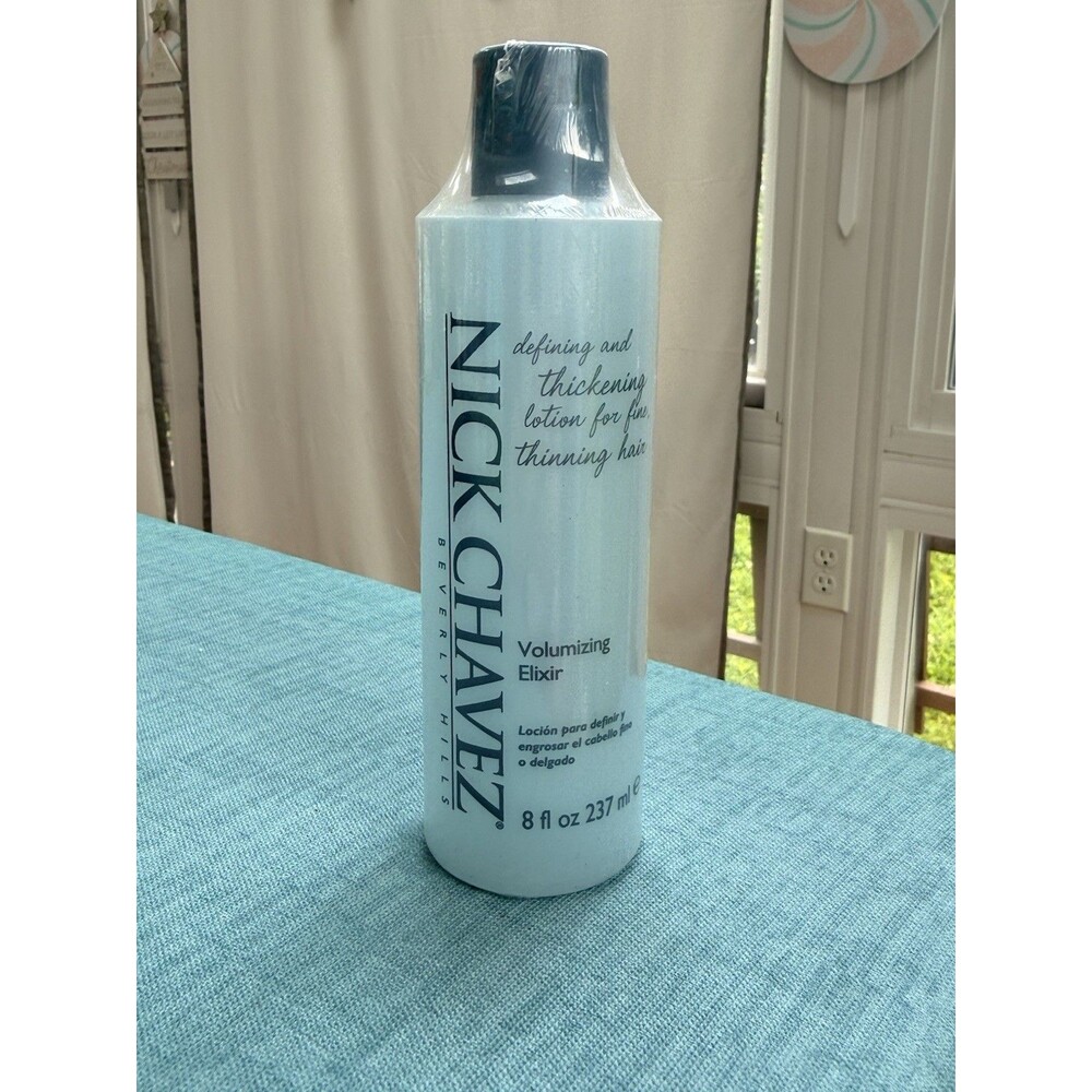 Nick Chavez Volumizing Elixir Advanced For Fine Thinning Hair 8 Oz New Sealed